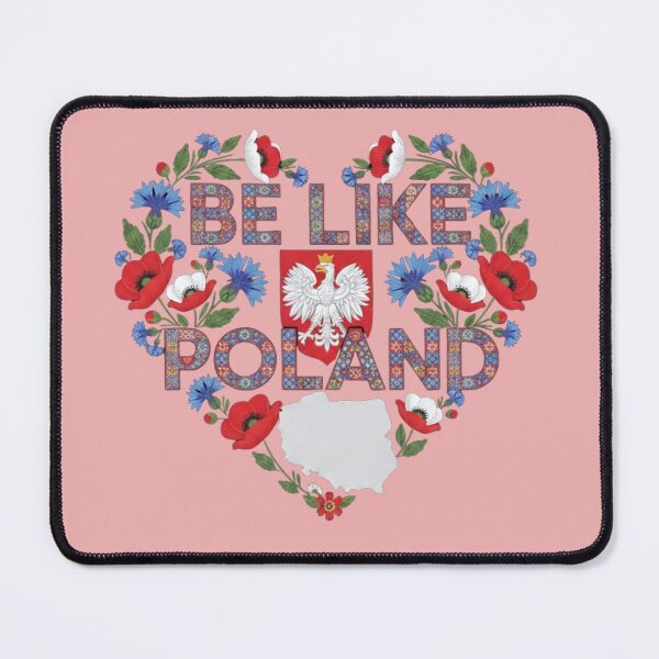 Item preview, Polish Floral Coat Arms Map Graphic designed and sold by Exquisite Design Studio „Paculówka”.