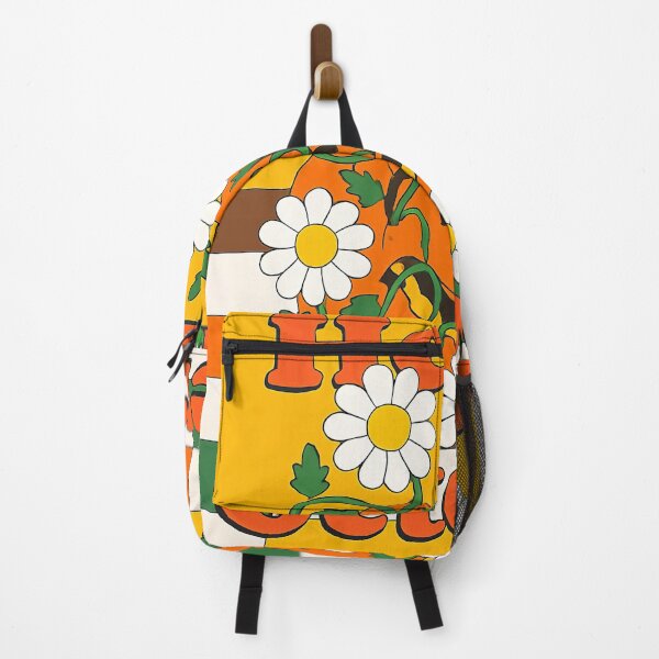 Item preview, Hello October Pumpkin & Daisy Retro Fall designed and sold by FestivityFinds.