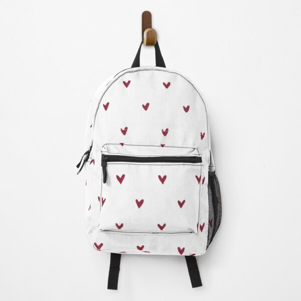 Item preview, Cute Hand Drawn Red Hearts Pattern | Minimalist Doodle Aesthetic designed and sold by GozdeSoftChaos.