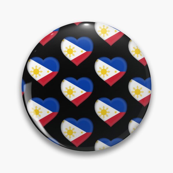 Item preview, Philippine Flag Heart 3D Philippine Love Gift Design designed and sold by yazdogs.