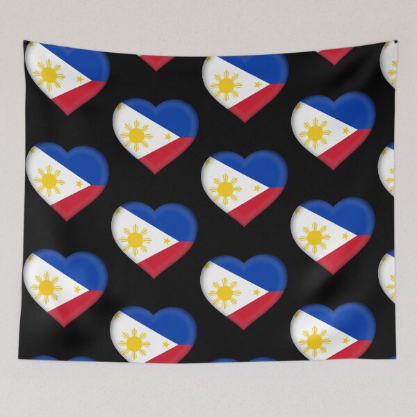 Item preview, Philippine Flag Heart 3D Philippine Love Gift Design designed and sold by yazdogs.