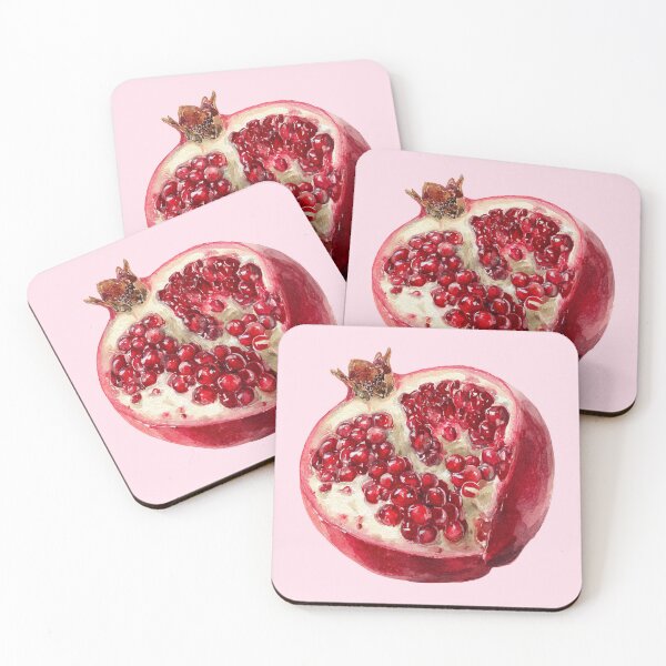 Item preview, Watercolor Pomegranate Fruit Botanical Aesthetic designed and sold by jianina-alondra.