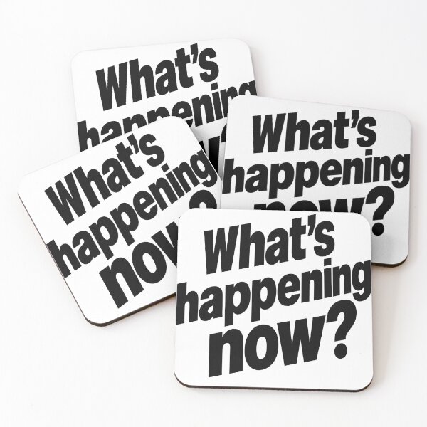 Item preview, What’s happening now? designed and sold by Strongermind.