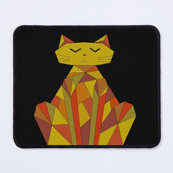 Item preview, Low-Poly Cat Digital Art designed and sold by hondaart.