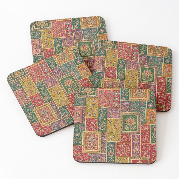 Item preview, Vibrant Floral Patchwork designed and sold by SpaceBazaar.