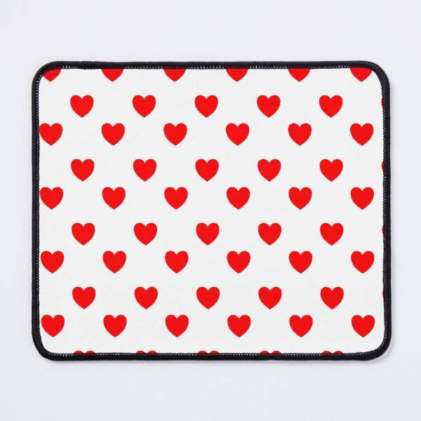 Item preview, Red Hearts Pattern designed and sold by Paxy Designs.