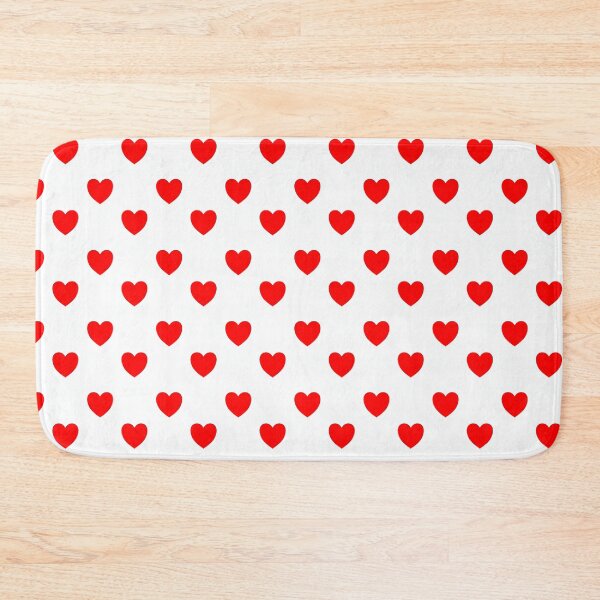 Item preview, Red Hearts Pattern designed and sold by Paxy Designs.