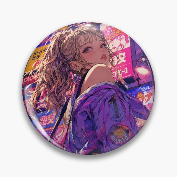 Artikelvorschau, Neon Tokyo Gyaru – Retro Y2K Street Art entworfen und verkauft von アミヤジャ.