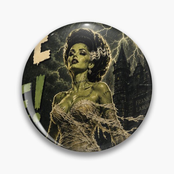 Item preview, Bride on the Loose – Gothic Horror Feminist Monster Poster designed and sold by MissSaylor.