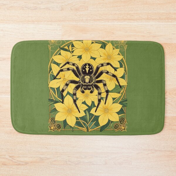 Item preview, Wolf-Spider And Yellow SC Flowers designed and sold by taiche.