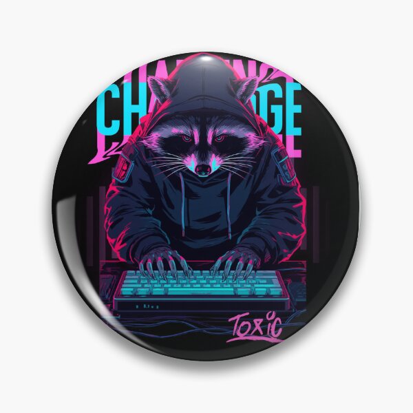Item preview, Debugging At 3 AM Cyberpunk Raccoon Developer Graphic designed and sold by Gameshalah's Designs Hub.