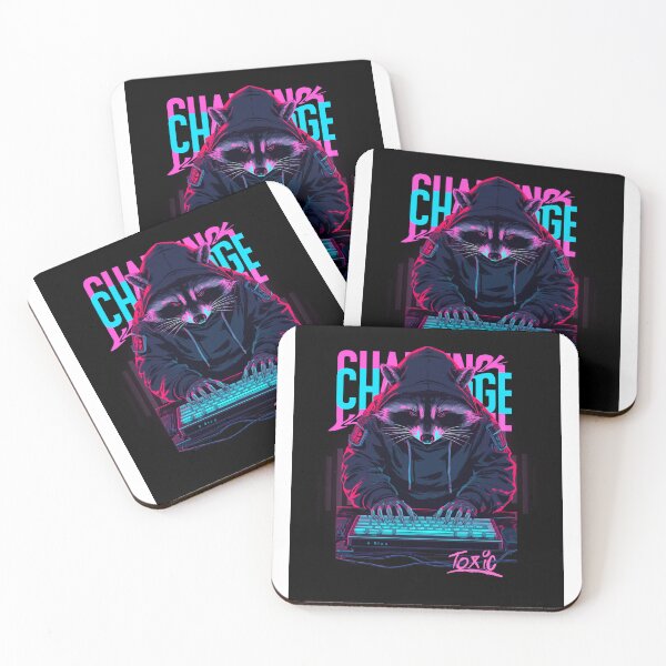 Item preview, Debugging At 3 AM Cyberpunk Raccoon Developer Graphic designed and sold by Gameshalah's Designs Hub.