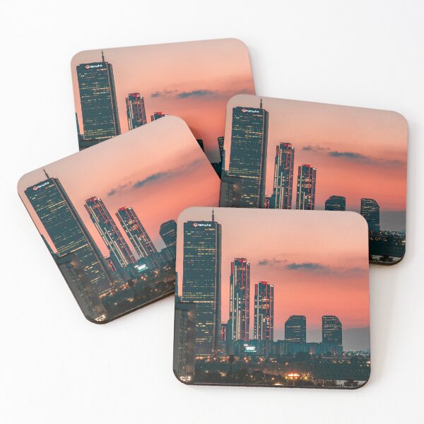Item preview, Sunset Glow Over Yeouido Skyline and River designed and sold by Nightwindow.