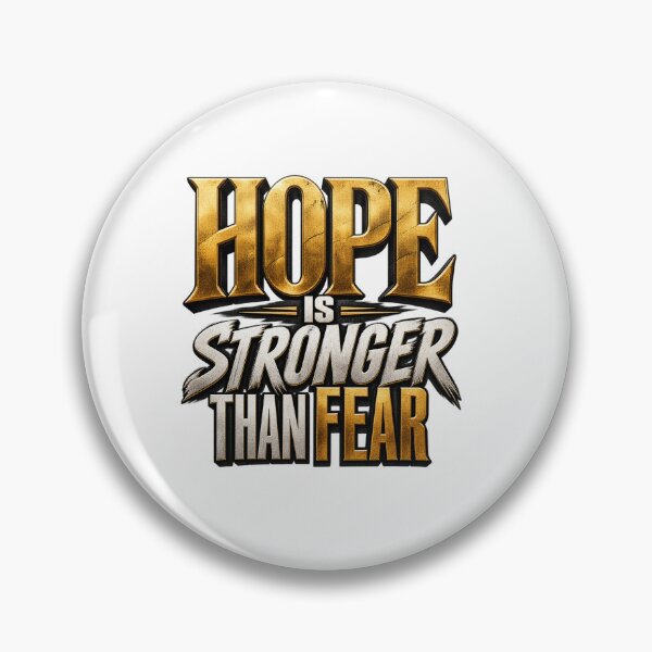 Item preview, Hope Is Stronger Than Fear designed and sold by bolaAura.