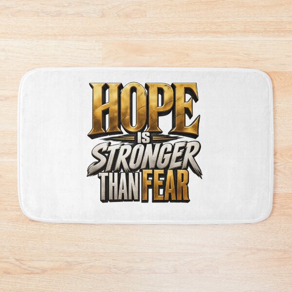 Item preview, Hope Is Stronger Than Fear designed and sold by bolaAura.