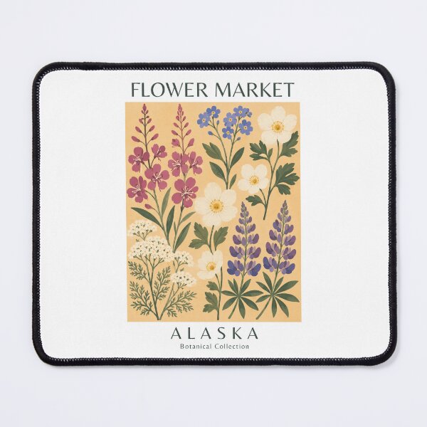 Item preview, Alaska - Flower Market designed and sold by StudioRedKoala.