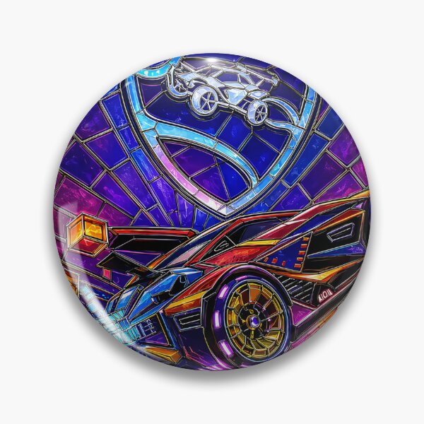 Item preview, Rocket-League Stained Glass designed and sold by andrewccrow.