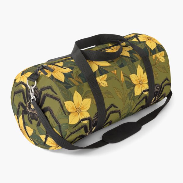 Item preview, Giant Wolf-Spider And Yellow SC Flowers designed and sold by taiche.