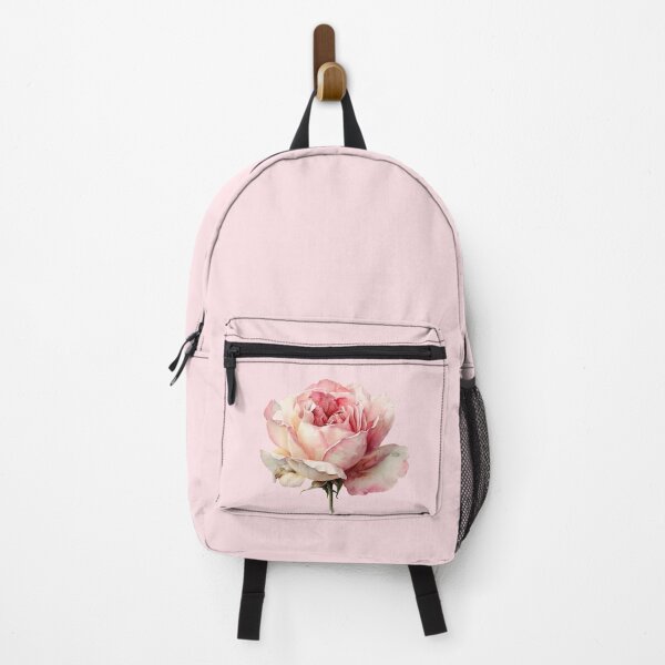 Item preview, Vintage Pink Rose Watercolor Illustration designed and sold by jianina-alondra.