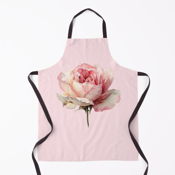 Item preview, Vintage Pink Rose Watercolor Illustration designed and sold by jianina-alondra.