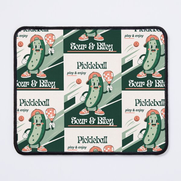 Item preview, Pickle Pickleball Play & Enjoy Retro Design – Fun Pickleball Player Sports Gift designed and sold by cheekylorns.