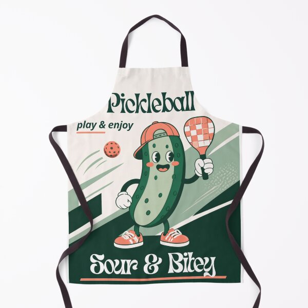 Item preview, Pickle Pickleball Play & Enjoy Retro Design – Fun Pickleball Player Sports Gift designed and sold by cheekylorns.