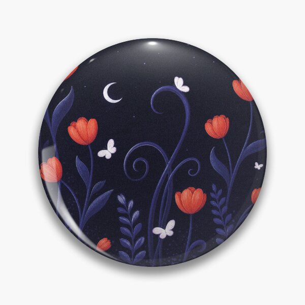 Item preview, Enchanted Midnight Garden Floral Art designed and sold by aymiracraft.