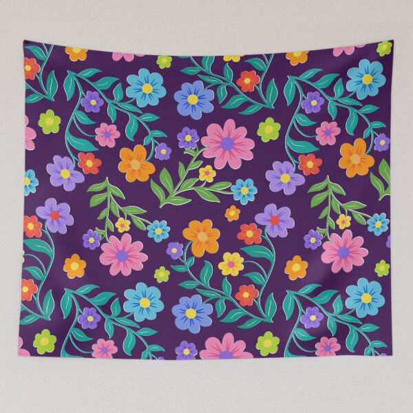 Item preview, Colorful Floral Daisy Seamless Pattern Botanic Graphic designed and sold by DiNata.