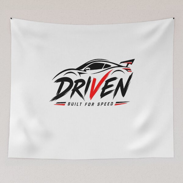 Item preview, Driven Built for Speed Car Racing T Shirt designed and sold by Artbysarmina.