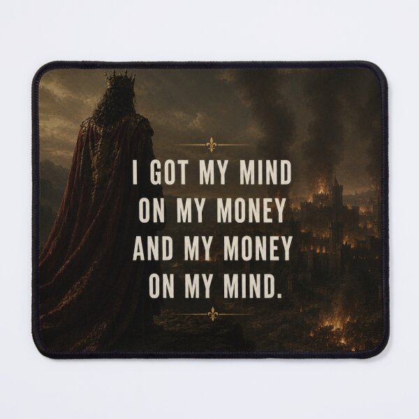 Item preview, Mind on Money Dark Fantasy designed and sold by vibemuseum.studio.