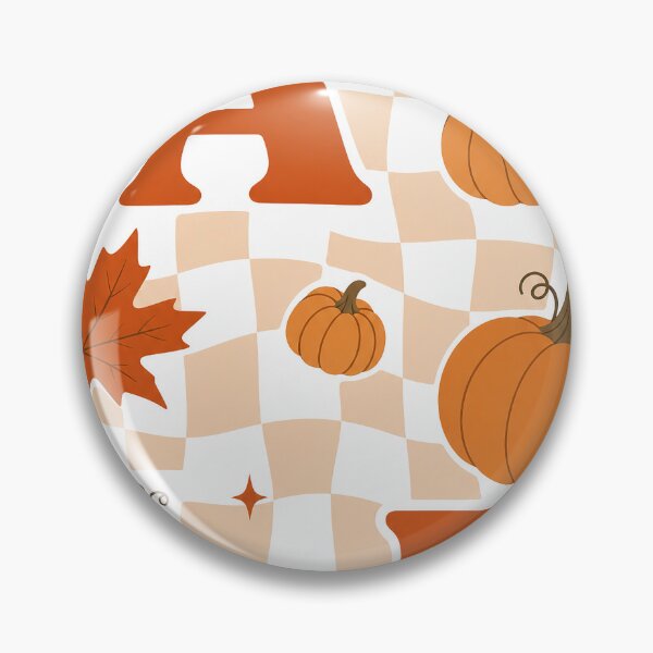 Item preview, Fall Poster Pumpkins Checkerboard Wall Art – Vintage Autumn Harvest Decor Print designed and sold by FestivityFinds.
