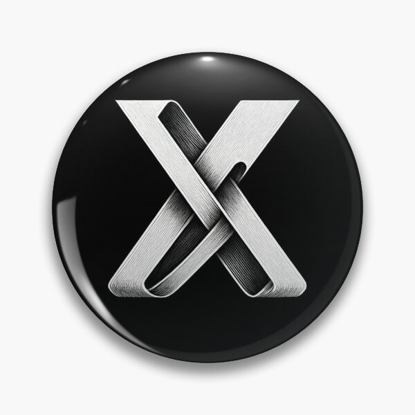 Item preview, 3D Letter X Logo Design | Minimalist Modern Alphabet Monogram designed and sold by Bhinfy.