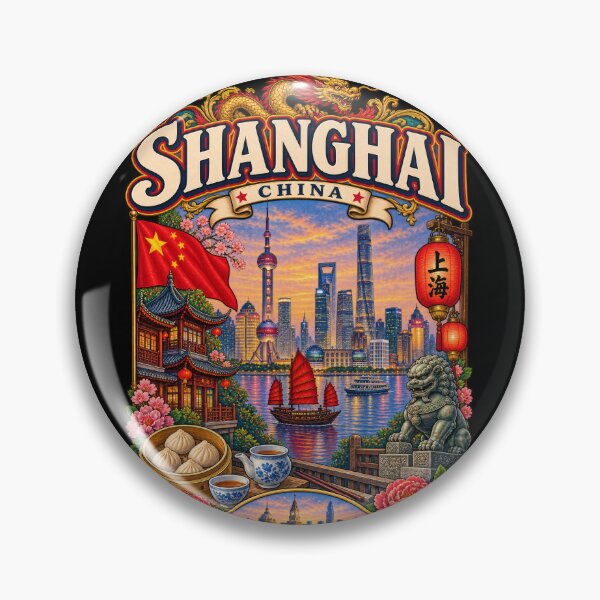 Item preview, Shanghai – Chinese City Soul designed and sold by RockitBaby.