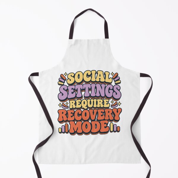 Item preview, Social Settings Require Recovery Mode designed and sold by FZ Designs.