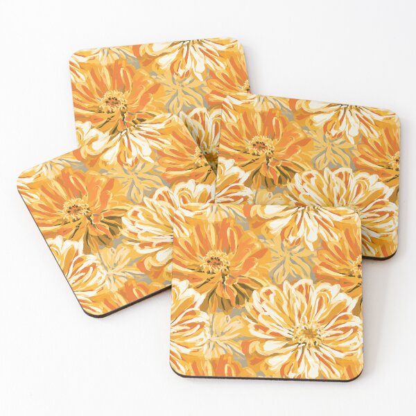 Item preview, Radiant Zinnia Texture - Hawaiian Flower Pattern - Birthday Gift Ideas designed and sold by RoyalStarsPatts.