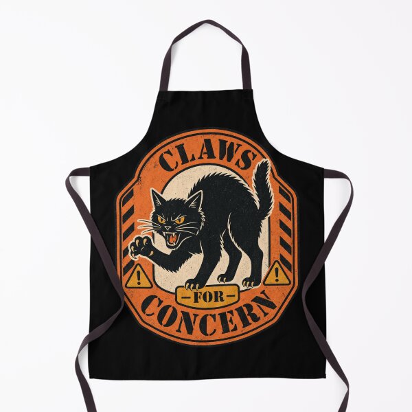 Item preview, Claws For Concern Shirt, Comfort Colors® Black Cat Warning Tee, Funny Halloween Cat Lover Graphic designed and sold by TshirtsLabs.