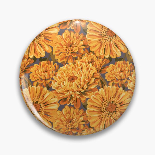 Item preview, Classic Zinnia Print  - Flower Garden Pattern - Birthday Gifts designed and sold by RoyalStarsPatts.