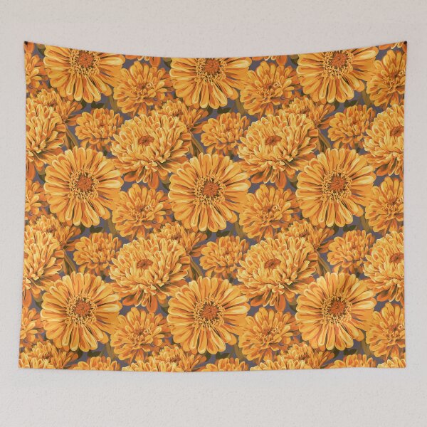 Item preview, Classic Zinnia Print  - Flower Garden Pattern - Birthday Gifts designed and sold by RoyalStarsPatts.