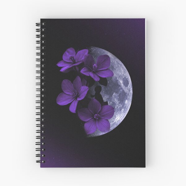 Item preview, Whispers of the Celestial Girl on the Floral Moon designed and sold by aymiracraft.