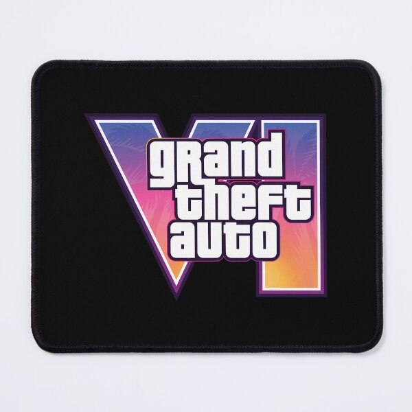 Item preview, GTA 6 Grand Theft Auto 6 Vice City Logo designed and sold by BubblePopRed.