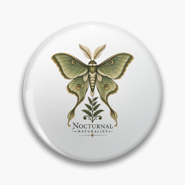 Item preview, Mothing Moth Enthusiast | Vintage Botanical Lepidoptera | Moth-er Naturalist Gift designed and sold by Brackenlume Studio.