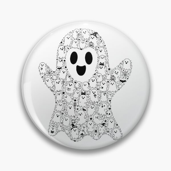 Item preview, HALLOWEEN DOODLE COLLECTION - GHOST v1 designed and sold by WheelieGdArt.