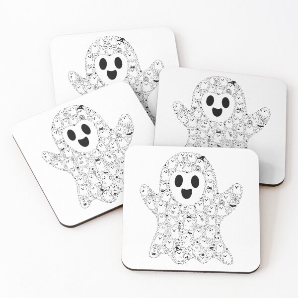 Item preview, HALLOWEEN DOODLE COLLECTION - GHOST v1 designed and sold by WheelieGdArt.
