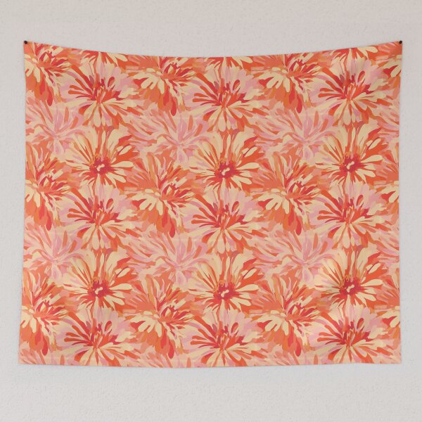 Item preview, Artistic Zinnia - Tropical Flower Pattern - Birthday Gifts For Dad designed and sold by RoyalStarsPatts.