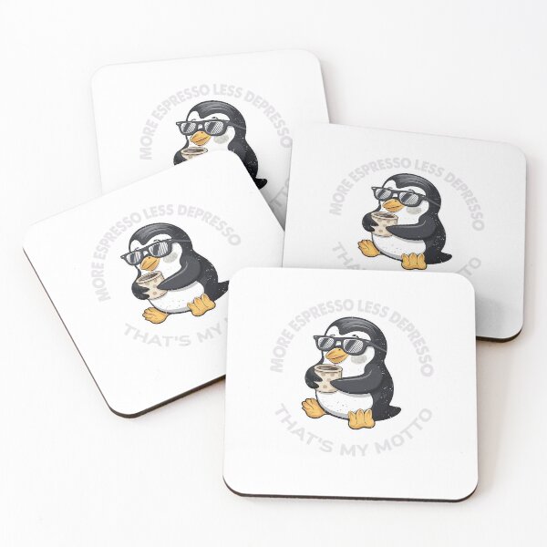 Item preview, Cool Penguin Coffee designed and sold by sazuii.