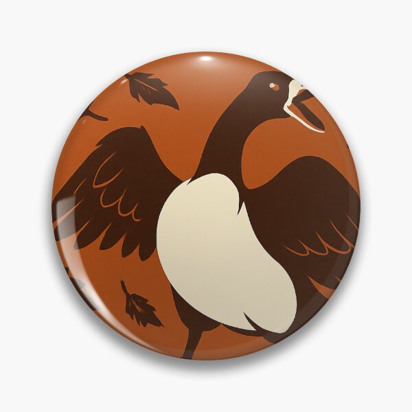 Item preview, Honk If You Hate Pumpkin Spice Vintage Goose Poster | Funny Anti-PSL Fall Print designed and sold by FestivityFinds.