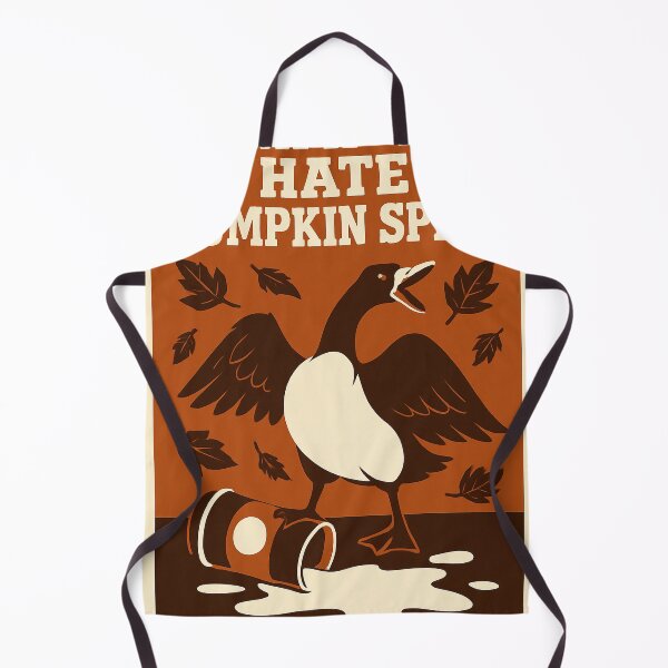 Item preview, Honk If You Hate Pumpkin Spice Vintage Goose Poster | Funny Anti-PSL Fall Print designed and sold by FestivityFinds.