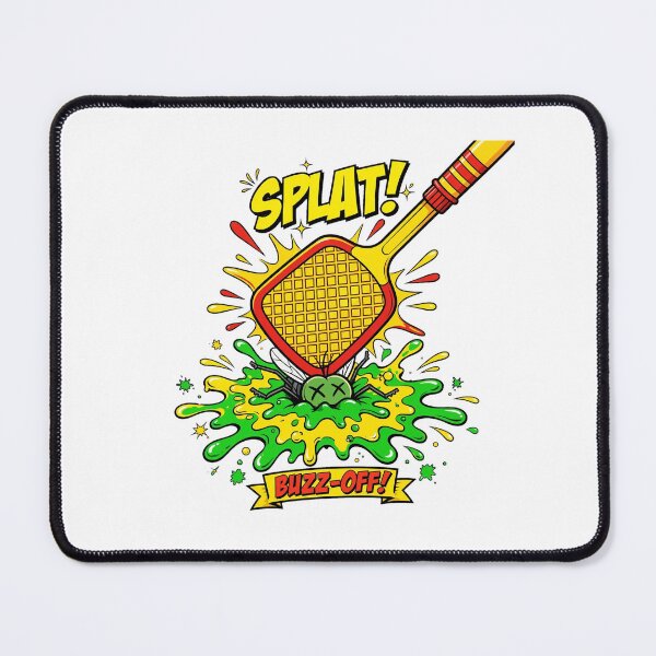 Item preview, Bug Buster Smash! Funny Fly Swatter Splat Pop Art Cartoon designed and sold by Csaba1983.