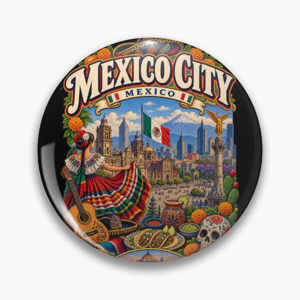 Item preview, Mexico City – Spirit of Mexico designed and sold by RockitBaby.