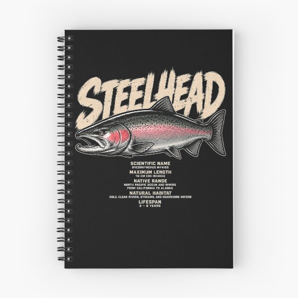Item preview, Vintage Steelhead Fish Illustration designed and sold by rafaeltto.